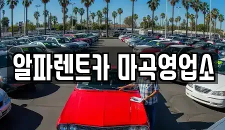 서울특별시 렌트카 전문 알파렌트카 마곡영업소