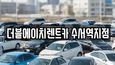 서울특별시 송파구 가락동 단기렌트카 전문 더블에이치렌트카 수서역지점