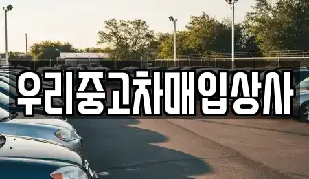 서울특별시 중고차매입 전문 우리중고차매입상사