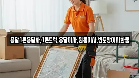 용달1톤용달차,1톤트럭,용달이사,원룸이사,반포장이사화물