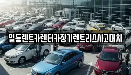 인천 중구 송월동3가 렌트카 전문 일등렌트카렌터카장기렌트리스사고대차