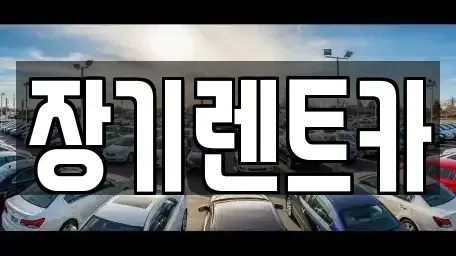 인천광역시 남동구 장수동 장기렌트카 전문 장기렌트카
