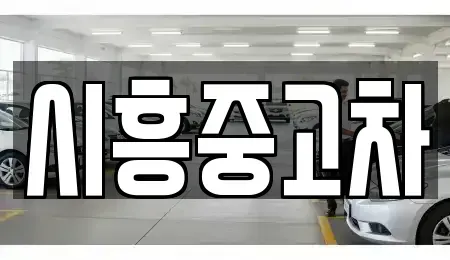 인천광역시 남동구 장수동 중고차매매 전문 시흥중고차