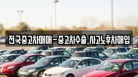 인천광역시 서구 오류동 중고차 전문 전국중고차매매-중고차수출,사고노후차매입