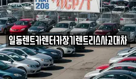 인천광역시 중구 인현동 렌트카 전문 일등렌트카렌터카장기렌트리스사고대차