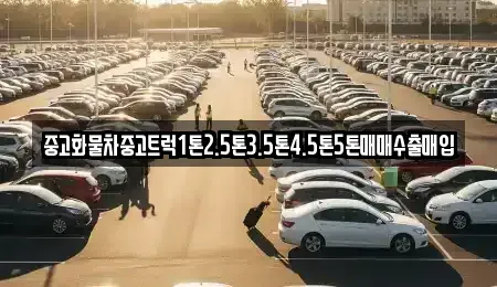 전남 목포시 유달동 중고차매입 전문 중고화물차중고트럭1톤2.5톤3.5톤4.5톤5톤매매수출매입