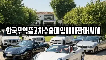 전북 전주시 완산구 상림동 중고차매매 전문 한국무역중고차수출매입매매판매시세
