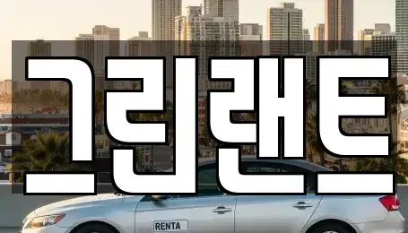 전북 전주시 완산구 서신동 렌트카 전문 그린랜트