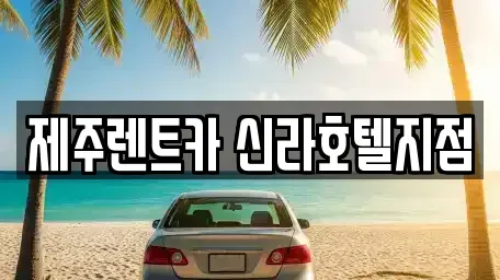 제주특별자치도 서귀포시 색달동 렌트카 전문 제주렌트카 신라호텔지점