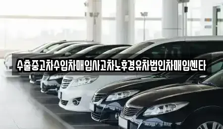 제주특별자치도 제주시 봉개동 중고차매입 전문 수출중고차수입차매입사고차노후경유차법인차매입센타