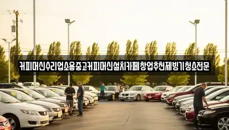 충북 청주시 흥덕구 화계동 중고차 전문 커피머신수리업소용중고커피머신설치카페창업추천제빙기청소전문