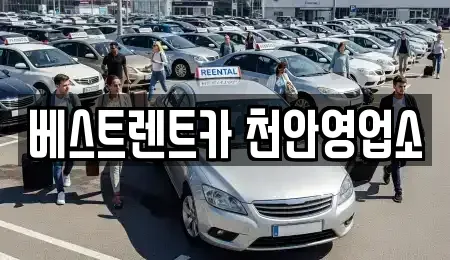 충청남도 천안시 동남구 유량동 렌트카 전문 베스트렌트카 천안영업소