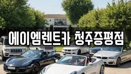 충청북도 진천군 초평면 렌트카 전문 에이엠렌트카 청주증평점