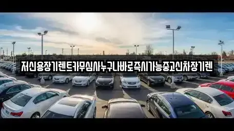 충청북도 청주시 상당구 남일면 장기렌트카 전문 저신용장기렌트카무심사누구나바로즉시가능중고신차장기렌