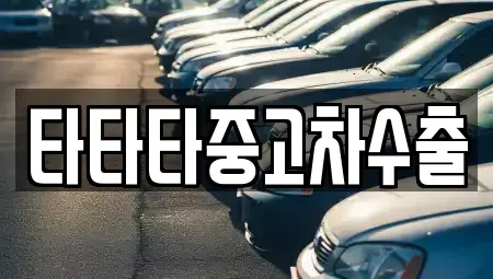 충청북도 청주시 상당구 남일면 중고차 전문 타타타중고차수출