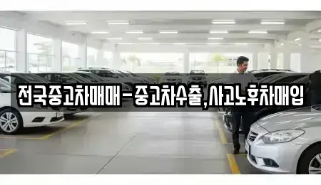 충청북도 청주시 상당구 남일면 중고차매입 전문 전국중고차매매-중고차수출,사고노후차매입