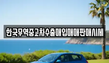 충청북도 청주시 상당구 남일면 중고차매입 전문 한국무역중고차수출매입매매판매시세