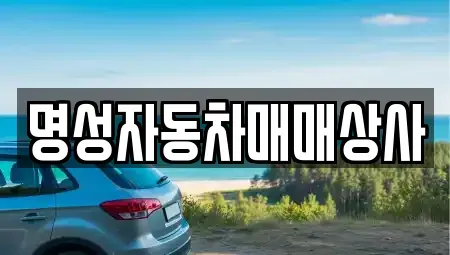 충청북도 청주시 상당구 명암동 중고차매매 전문 명성자동차매매상사